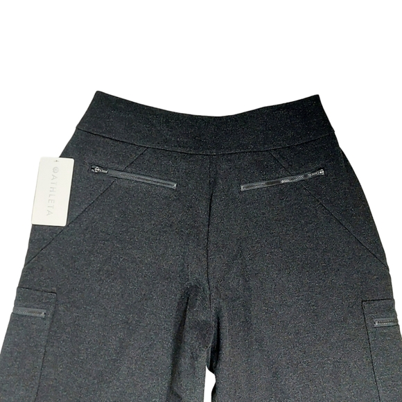 Athleta Venice Heathered Charcoal Grey Cargo Pants - Picture 7 of 13